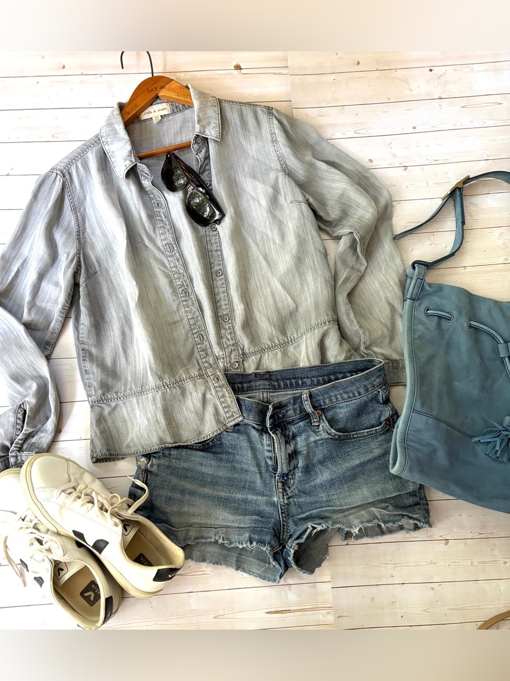 Cloth & Stone Lyocell shirt